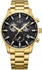 Изображение Giewont Chronograph Sapphire Men’s Watch GW4580-B4 / gold/black