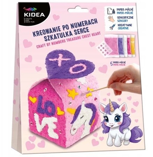 Изображение ZEST KREAT KREOWANIE PO NUMER SZKATUL SERCE KIDE