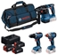 Attēls no ZESTAW COMBI 18V GSR+GDX+GBH+3x5.0Ah+GAL
