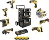 Изображение Instrumentu komplekts DeWalt DCK853P4; 18 V; 4x5,0 Ah akum.