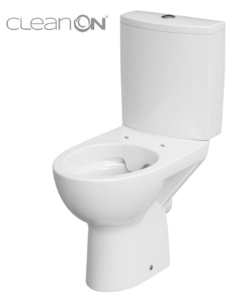 Attēls no Zestaw kompaktowy WC Cersanit Parva 61 cm cm biay (K27-062)