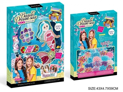 Picture of Zestaw koralików Syrenka ponad 500szt