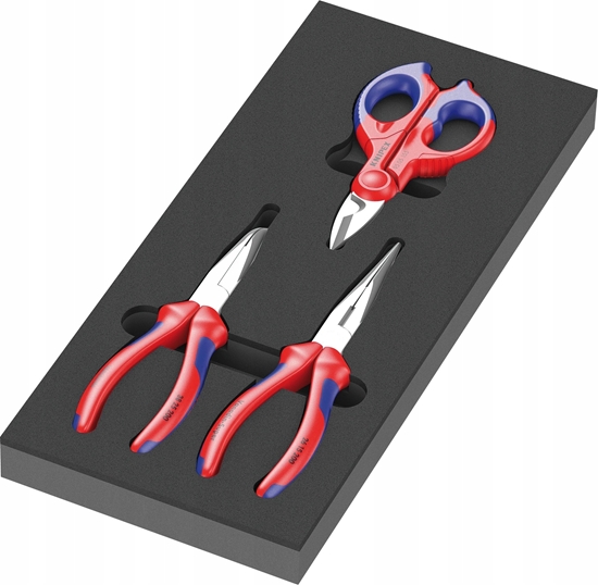 Picture of Wera 9780 KNIPEX Zangen Set 1 Schaumstoffeinlage