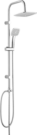 Изображение Zestaw prysznicowy Kuchinox Kolumna natryskowa prysznicowa kwadratowa Ondo chrom