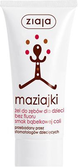 Изображение Ziaja Maziajki el do zbów dla dzieci smak bbelkowej coli 50 ml