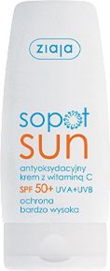 Picture of Ziaja Sopot Sun Krem antyoksydacyjny z witamin C SPF 50+ 50ml