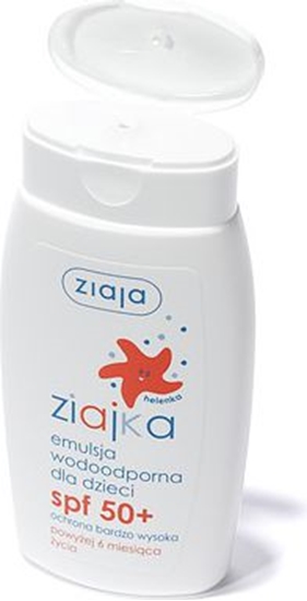 Picture of Ziaja Ziajka soneczna emulsja wodoodporna dla dzieci SPF 50+ 125 ml