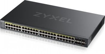 Attēls no ZYXEL GS2220-50HP,EU REGION,48-PORT GBE L2 POE SWITCH WITH GBE UPLINK (1 YEAR NCC PRO PACK LICENSE BUNDLED) (5Y WARRANTY)