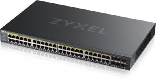 Picture of ZYXEL GS2220-50HP,EU REGION,48-PORT GBE L2 POE SWITCH WITH GBE UPLINK (1 YEAR NCC PRO PACK LICENSE BUNDLED) (5Y WARRANTY)