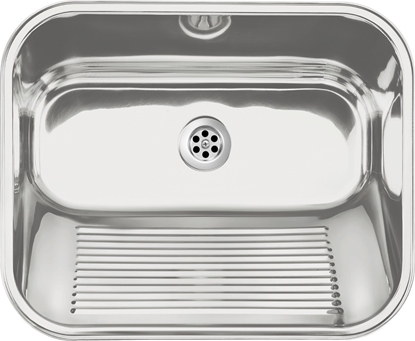 Изображение Zlewozmywak Deante  1-komorowy gospodarczy 45 x 55cm stalowy (ZYK_0100)