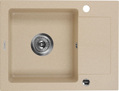 Изображение Zlewozmywak Deante  1-komorowy Zorba z krótkim ociekaczem 44 x 58cm piaskowy (ZQZ 711A)