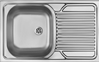 Изображение Zlewozmywak Deante Tango ZM5_311P Stal dekor, ociekacz po prawej stronie