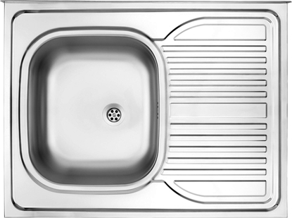 Picture of Zlewozmywak Deante Tango ZM6_311P Stal dekor, ociekacz po prawej stronie