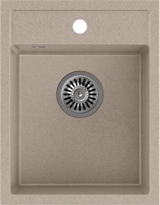 Picture of Zlewozmywak Quadron JOHNNY 90 Steingran zlewozmywak granitowy beowy 1-komorowy z/o (39x50x20), z syfonem stal szlachetna