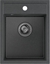 Picture of Zlewozmywak Quadron JOHNNY 90 Steingran zlewozmywak granitowy czarny 1-komorowy z/o (39x50x20), z syfonem stal szlachetna