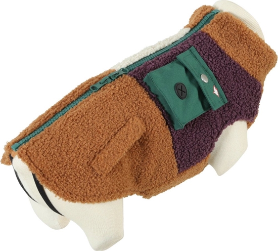 Изображение ZOLUX Ciepa bluza dla psa BOUCLETTE R.30 jasnobrzowa