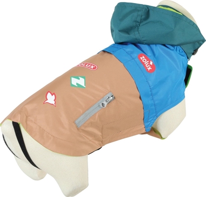 Picture of ZOLUX Kurtka paszcz wodoodporna dla psa VINTAGE R.55 niebieska