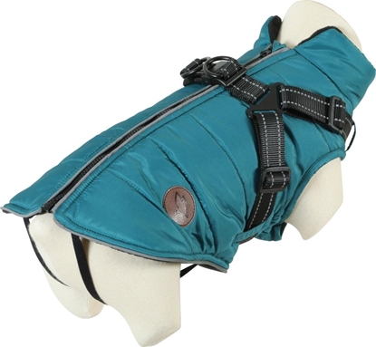 Picture of ZOLUX Kurtka puchowa z szelkami dla psa R.25 niebieska