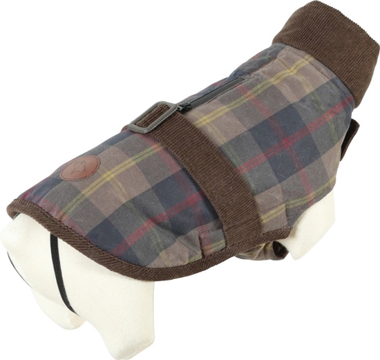 Изображение ZOLUX Kurtka w krat dla psa CHEVERNY R.35 brzowa