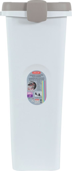Изображение Zolux Pojemnik na ywno biay/jasnobrzowy 40L / 15kg (474348)