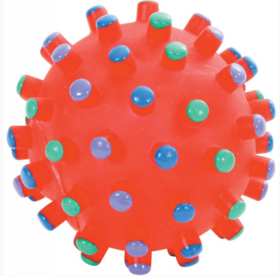 Picture of Zolux zabawka winylowa Pika z wypustkami 7 cm