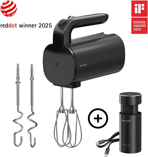 Изображение Zwilling XTEND Cordless Hand Mixer, Starter Set with Battery