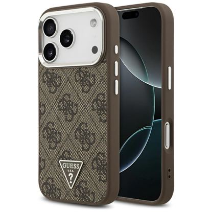 Attēls no Case Guess 4G Triangle Logo MagSafe for iPhone 17 