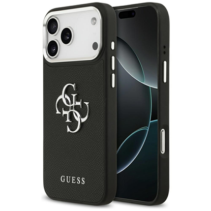 Attēls no Case Guess Grained Big 4G Classic Logo for iPhone 