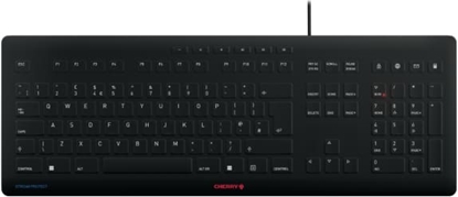 Attēls no Cherry JK-8502GB-2 tastatūra Universāls USB QWERTY Britu angļu valoda Melns