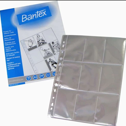 Attēls no HAMELIN Kabatas  Bantex A4 (105x55mm), 10 gab./iepak.