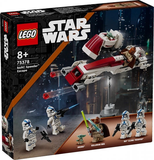 Изображение LEGO Star Wars Ucieczka na migaczu BARC (75378)