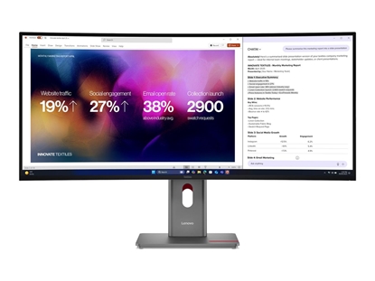 Изображение LENOVO 39.7" P40WD-40 CURVED WUHD IPS 21:9 HDMI/DP/TB4(140W)/RJ45