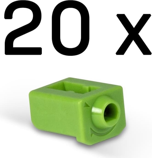 Picture of Lindy SFP Port Locks GREEN 20pcs.