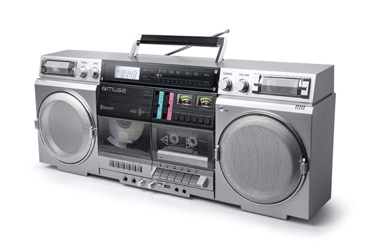 Picture of Boombox M-380 GBS srebrny