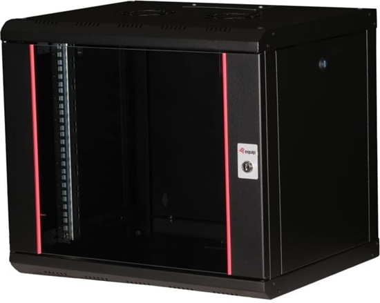 Изображение Equip EPM-09-6045-B-CBAA statnis 9U Pie sienas stiprināms statīvs Melns