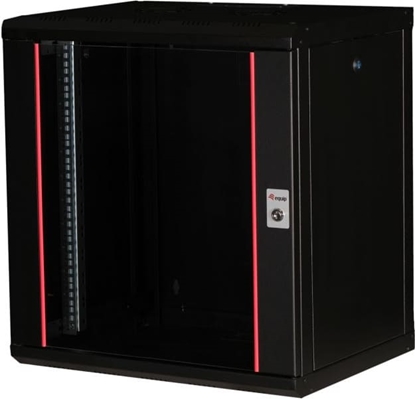 Attēls no Equip EPM-12-6045-B-CBAA statnis 12U Pie sienas stiprināms statīvs Melns