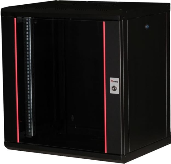 Picture of Equip EPM-12-6045-B-CBAA statnis 12U Pie sienas stiprināms statīvs Melns