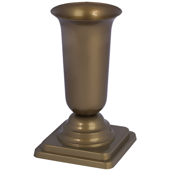 Picture of Puķu pods-vāze uz paliktņa Dama zelta