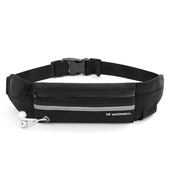 Изображение Wozinsky expandable running belt black (WRBBK1)