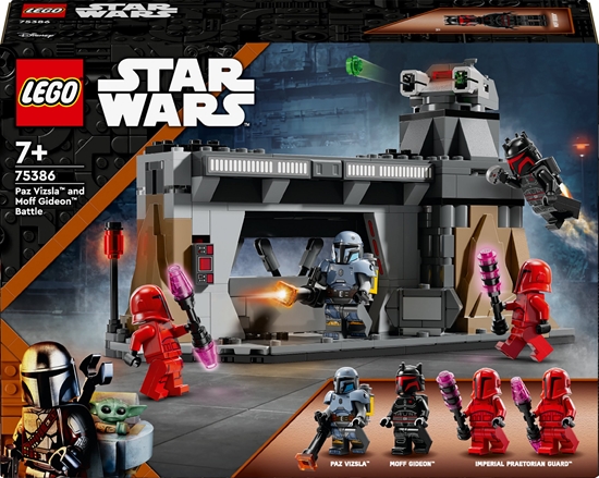 Изображение LEGO Star Wars Pojedynek Paza Vizsli i Moffa Gideona (75386)