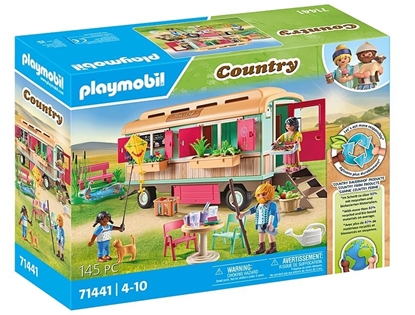 Attēls no Zestaw z figurkami Country 71441 Przytulna kawiarenka w wagonie