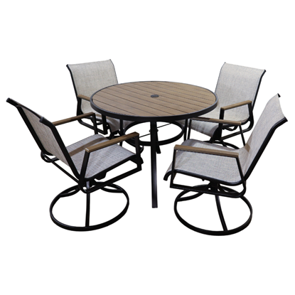 Picture of Dārza komplekts, galds ar 4 krēsliem