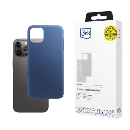 Изображение 3mk Apple iPhone 12 Pro Max - Matt Case blueberry