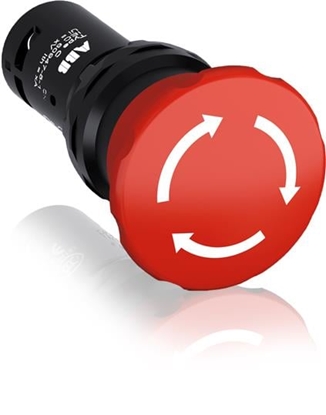 Изображение ABB Przycisk bezpieczestwa 1NO1NC czerwony - 1SFA619550R1071