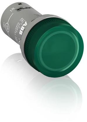 Attēls no ABB wiato kontrolne zielone r. 22,3mm, IP66, IP67, IP69K 1SFA619403R5022