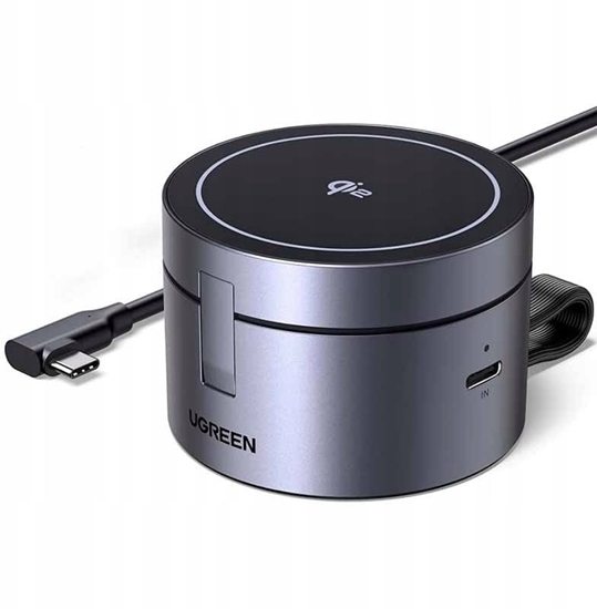 Изображение adowarka Ugreen Magnetyczna adowarka 3in1 25W USB-C W712 (czarna)