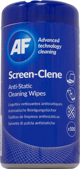 Picture of AF Chusteczki nawilane do czyszczenia ekranów 100 szt. (ASCR100T)