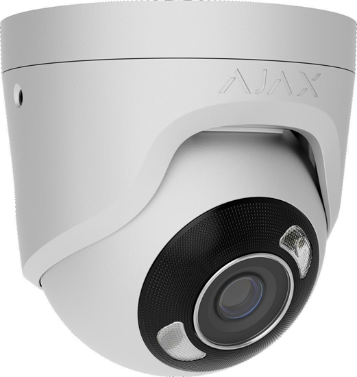 Picture of Ajax Kamera HL - kopuka (metalowa) TurretCam (5 Mp/2.8 mm) (8EU) - white