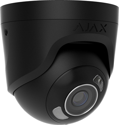 Изображение Kamera IP Ajax Kamera HL - kopuka (metalowa) TurretCam (8 Mp/4 mm) (8EU) - black