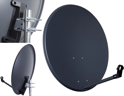 Attēls no Antena satelitarna CORAB 80cm grafit ASC-800M-C